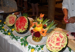 Fruit and Vegetable Carvings