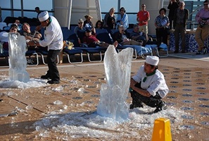 Ice Carving Demonstration