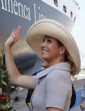Princess Maxima of The Netherlands Christens the Nieuw Amsterdam
IV